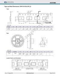 AOZ1960DI Datasheet Page 19