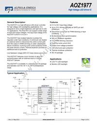 AOZ1977AI Datasheet Cover