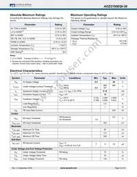 AOZ2150EQI-30 Datasheet Page 4