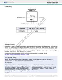 AOZ2150EQI-30 Datasheet Page 15