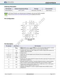 AOZ2151PQI-05 Datasheet Page 3