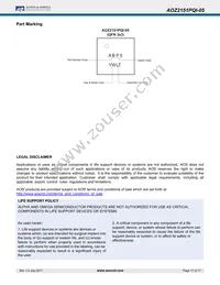 AOZ2151PQI-05 Datasheet Page 17