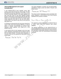 AOZ2151TQI-19 Datasheet Page 13