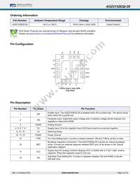 AOZ2152EQI-28 Datasheet Page 3