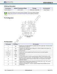 AOZ2152EQI-31 Datasheet Page 3