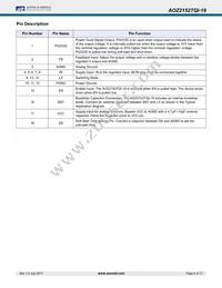 AOZ2152TQI-19 Datasheet Page 4