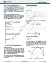 AOZ2152TQI-19 Datasheet Page 11
