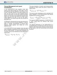 AOZ2152TQI-19 Datasheet Page 13