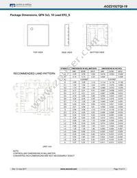 AOZ2152TQI-19 Datasheet Page 15