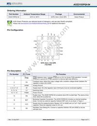 AOZ2153PQI-04 Datasheet Page 3