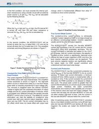 AOZ2231CQI-01 Datasheet Page 14