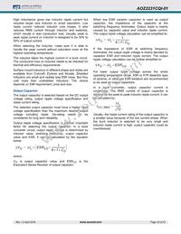 AOZ2231CQI-01 Datasheet Page 18