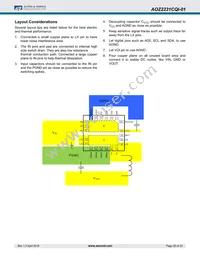 AOZ2231CQI-01 Datasheet Page 20