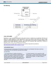 AOZ2231CQI-01 Datasheet Page 23