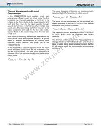 AOZ2232CQI-02 Datasheet Page 19