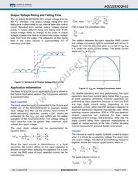 AOZ2233CQI-02 Datasheet Page 17