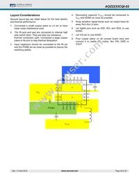 AOZ2233CQI-02 Datasheet Page 20