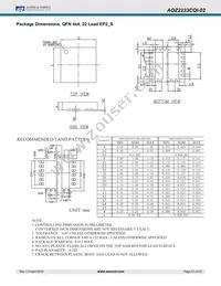 AOZ2233CQI-02 Datasheet Page 21