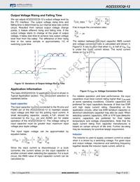 AOZ2233CQI-12 Datasheet Page 17