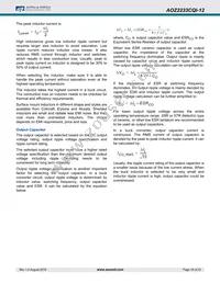 AOZ2233CQI-12 Datasheet Page 18