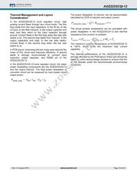 AOZ2233CQI-12 Datasheet Page 19