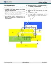 AOZ2234CQI-02 Datasheet Page 20