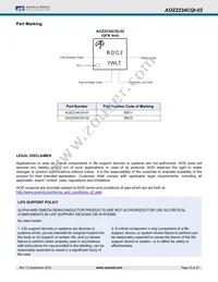 AOZ2234CQI-02 Datasheet Page 23