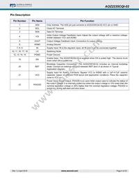 AOZ2235CQI-02 Datasheet Page 4