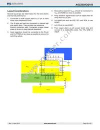 AOZ2235CQI-02 Datasheet Page 20