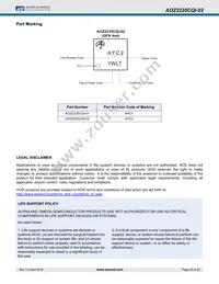 AOZ2235CQI-02 Datasheet Page 23