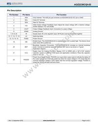 AOZ2236CQI-02 Datasheet Page 4