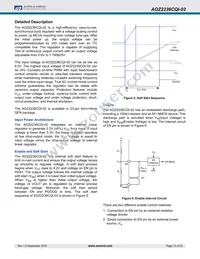 AOZ2236CQI-02 Datasheet Page 13