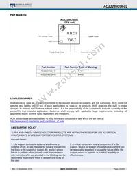 AOZ2236CQI-02 Datasheet Page 23