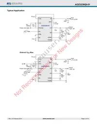 AOZ2236QI-01 Datasheet Page 2