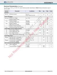 AOZ2236QI-01 Datasheet Page 6