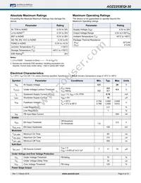 AOZ2253EQI-30 Datasheet Page 4