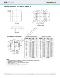 AOZ2253TQI-11 Datasheet Page 15