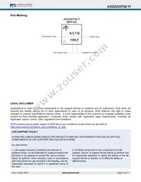 AOZ2253TQI-11 Datasheet Page 17
