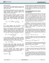 AOZ2253TQI-20 Datasheet Page 13