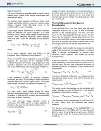 AOZ2254TQI-11 Datasheet Page 13