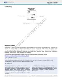 AOZ2254TQI-11 Datasheet Page 17