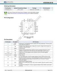 AOZ2255LQI-30 Datasheet Page 3
