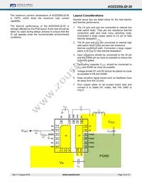 AOZ2255LQI-30 Datasheet Page 12