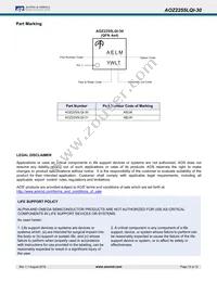 AOZ2255LQI-30 Datasheet Page 15