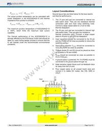 AOZ2260AQI-10 Datasheet Page 12