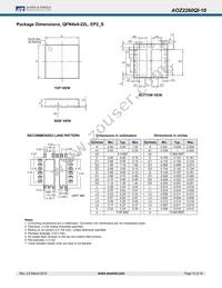 AOZ2260QI-10 Datasheet Page 14