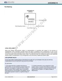 AOZ2260QI-10 Datasheet Page 16