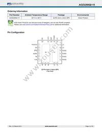 AOZ2260QI-15 Datasheet Page 3