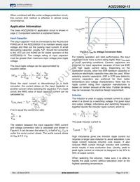 AOZ2260QI-15 Datasheet Page 11