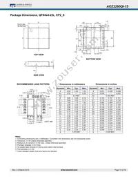 AOZ2260QI-15 Datasheet Page 14